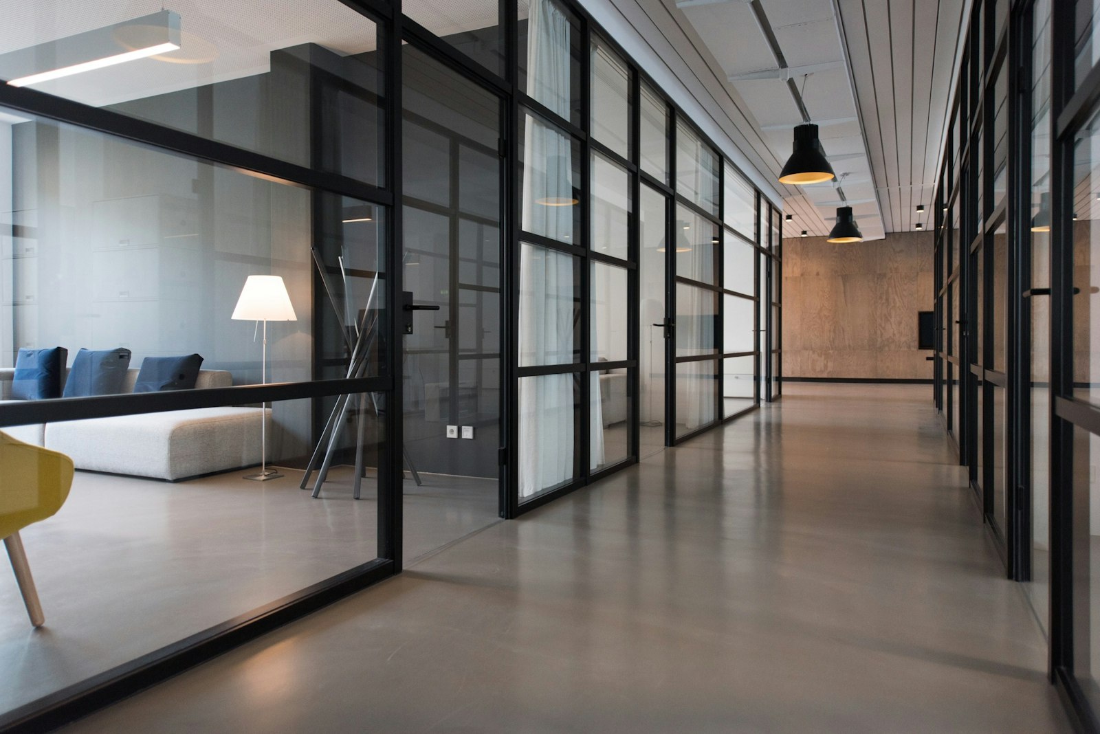Creative studio and editorial planning floor